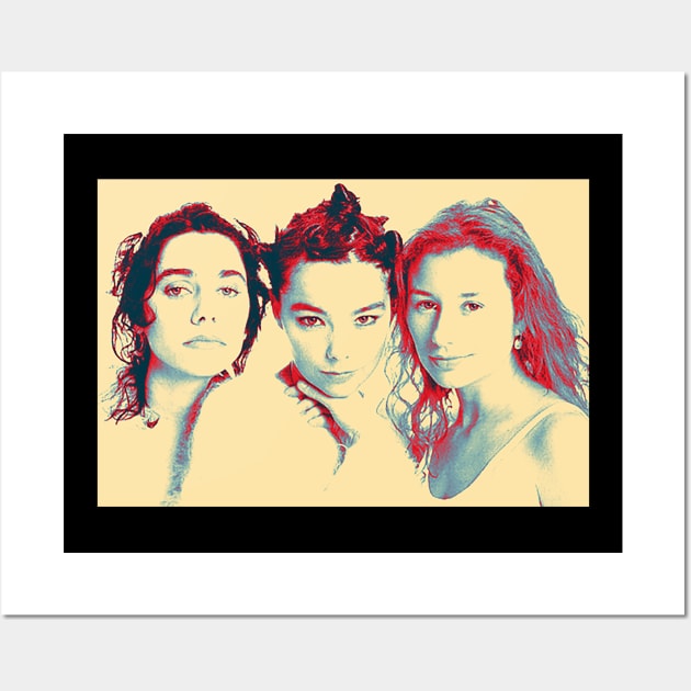 Tori Amos and friends Wall Art by White Name